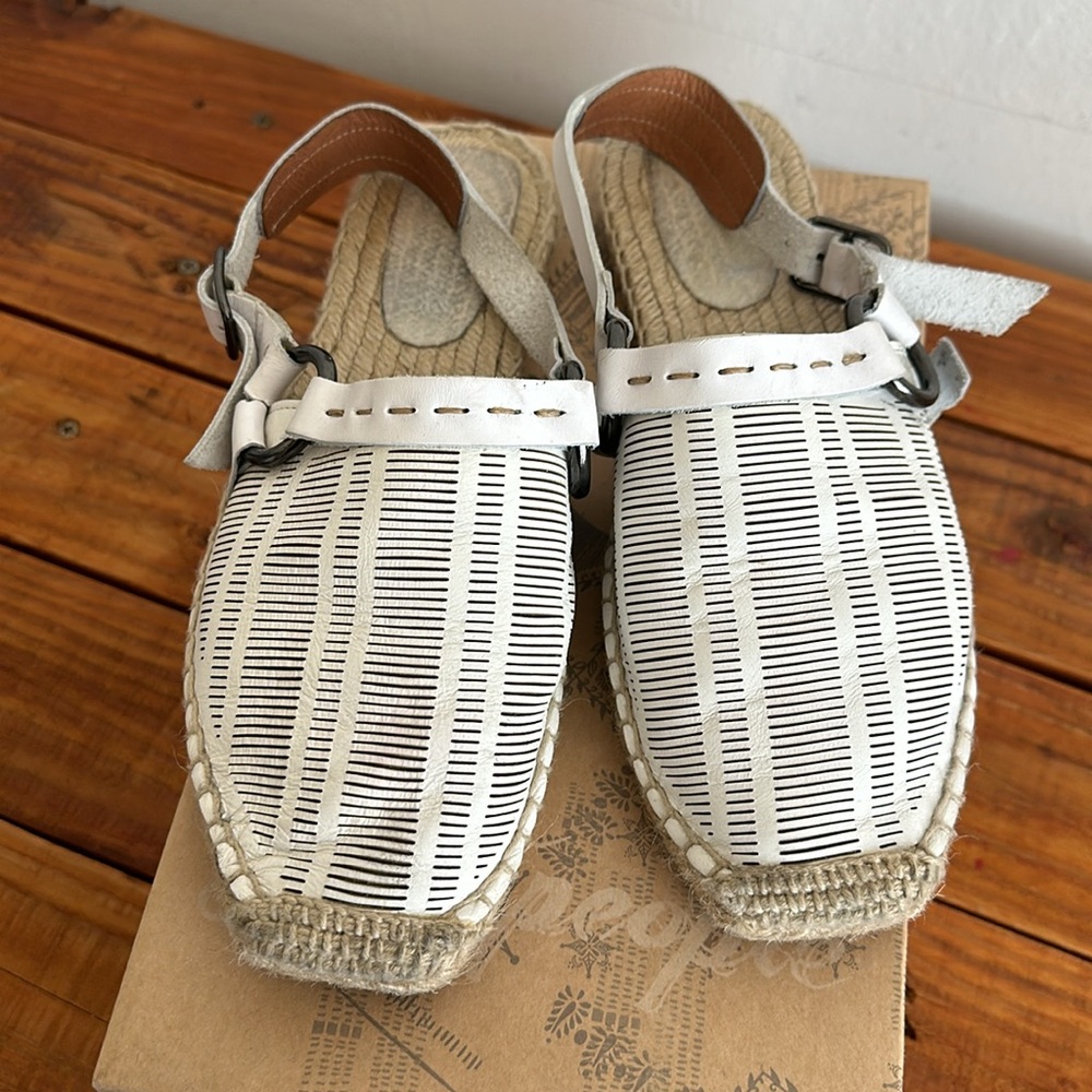 Free People Cabo Espadrille white Size 9
